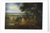 Rudolf of Habsburg handing over his horse to a priest delivering the viaticum by Jacques D'Arthois