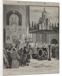 Funeral service for Ivan Turgenev at Verzhbolovo on September 23, 1883, 1883 by Anonymous