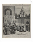 Funeral service for Ivan Turgenev at Verzhbolovo on September 23, 1883, 1883 by Anonymous