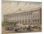 The Imperial Public Library in Saint Petersburg, 1840s by Pyotr Fyodorovich Borel