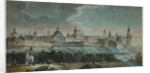 View of the Neglinnaya River and Kitay-gorod from the Petrovsky Square, 1790s by Giacomo Antonio Domenico Quarenghi