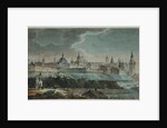 View of the Neglinnaya River and Kitay-gorod from the Petrovsky Square, 1790s by Giacomo Antonio Domenico Quarenghi