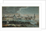 View of the Neglinnaya River and Kitay-gorod from the Petrovsky Square, 1790s by Giacomo Antonio Domenico Quarenghi