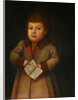 Boy with an Alphabet book, First quarter of 19th century by Anonymous