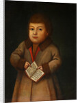 Boy with an Alphabet book, First quarter of 19th century by Anonymous