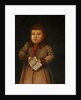 Boy with an Alphabet book, First quarter of 19th century by Anonymous
