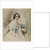 Portrait of Alexandra Smirnova-Rosset, 1844 by Nikolai Mikhailovich Alexeyev