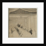 Literary Feasting in the bookstore of Aleksander Smirdin, 1832 by Alexander Pavlovich Briullov