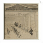Literary Feasting in the bookstore of Aleksander Smirdin, 1832 by Alexander Pavlovich Briullov