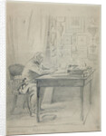 Portrait of the author Faddei Bulgarin, 1840s by Vasily Timm