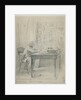 Portrait of the author Faddei Bulgarin, 1840s by Vasily Timm