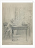 Portrait of the author Faddei Bulgarin, 1840s by Vasily Timm