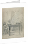 Portrait of the author Faddei Bulgarin, 1840s by Vasily Timm