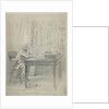 Portrait of the author Faddei Bulgarin, 1840s by Vasily Timm