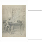 Portrait of the author Faddei Bulgarin, 1840s by Vasily Timm