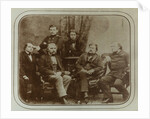 Sovremennik: Ivan Goncharov, Ivan Turgenev, Leo Tolstoy, Dmitri Grigorovich, Alexander Druzhinin and by Sergei Lvovich Levitsky