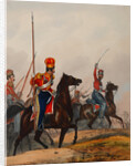 The Crimean Tatar Life Guard Squadron, 1840s by Heinrich Ambros Eckert