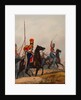 The Crimean Tatar Life Guard Squadron, 1840s by Heinrich Ambros Eckert