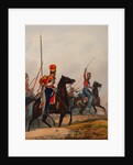 The Crimean Tatar Life Guard Squadron, 1840s by Heinrich Ambros Eckert