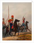The Crimean Tatar Life Guard Squadron, 1840s by Heinrich Ambros Eckert