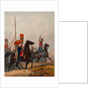 The Crimean Tatar Life Guard Squadron, 1840s by Heinrich Ambros Eckert