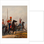 The Crimean Tatar Life Guard Squadron, 1840s by Heinrich Ambros Eckert