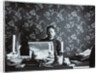 Anton Chekhov in his study in Yalta, 1895-1900 by Anonymous