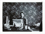 Anton Chekhov in his study in Yalta, 1895-1900 by Anonymous