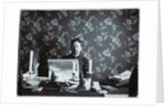 Anton Chekhov in his study in Yalta, 1895-1900 by Anonymous