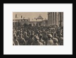 Manifestation of revolutionary troops in front of the State Duma during the February Revolution, 191 by Yakov Vladimirovich Steinberg
