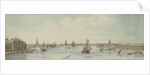 View of the banks of the river Neva between the Winter Palace and the Academy of Sciences by Louis-Nicolas de Lespinasse