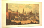 The Ceremonial Entry of Alexander III in the Red Square by Nikolai Nikolayevich Karasin