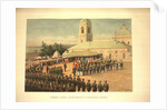 The consecration of the flags of the Preobrazhensky and Semenovsky Regiments by Vladimir Yegorovich Makovsky
