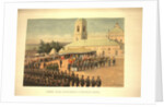 The consecration of the flags of the Preobrazhensky and Semenovsky Regiments by Vladimir Yegorovich Makovsky