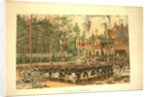 The coronation feast in Sokolniki by Konstantin Apollonovich Savitsky
