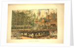 The coronation feast in Sokolniki by Konstantin Apollonovich Savitsky