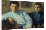 Portrait of Boris and Alexander Pasternak, 1905 by Leonid Osipovich Pasternak