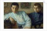 Portrait of Boris and Alexander Pasternak, 1905 by Leonid Osipovich Pasternak