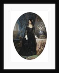Portrait of Marie Duplessis, La Dame aux Camélias, c. 1840 by Jean-Charles Olivier