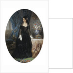Portrait of Marie Duplessis, La Dame aux Camélias, c. 1840 by Jean-Charles Olivier