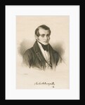 Portrait of the Composer Norbert Burgmüller, 1836 by Jakob Becker