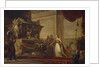 Catherine II laying the trophies of the Battle of Chesma on the tomb of Peter the Great, 1791 by Andreas Caspar Hüne