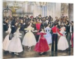 The Ball in the House of Princess Maria Baryatinskaya, 1830s by Grigori Grigorievich Gagarin