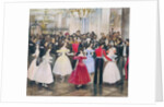 The Ball in the House of Princess Maria Baryatinskaya, 1830s by Grigori Grigorievich Gagarin