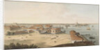 View to the Spit of Vasilyevsky Island and Peter and Paul Fortress, Between 1802 and 1805 by John Augustus Atkinson