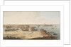 View to the Spit of Vasilyevsky Island and Peter and Paul Fortress, Between 1802 and 1805 by John Augustus Atkinson