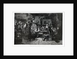 Recruiting for the Silesian Army, 1882 by Friedrich Hiddemann
