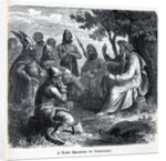 A Bard Reciting to Northmen, 1882 by Anonymous