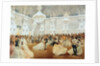 Ball in the Concert Hall of the Winter Palace during the Official Visit of Nasir al-Din Shah in May by Mihály Zichy