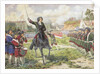 Military exercise of the Fun forces of Peter I near Kozukhovo, 1880 by Alexei Danilovich Kivshenko